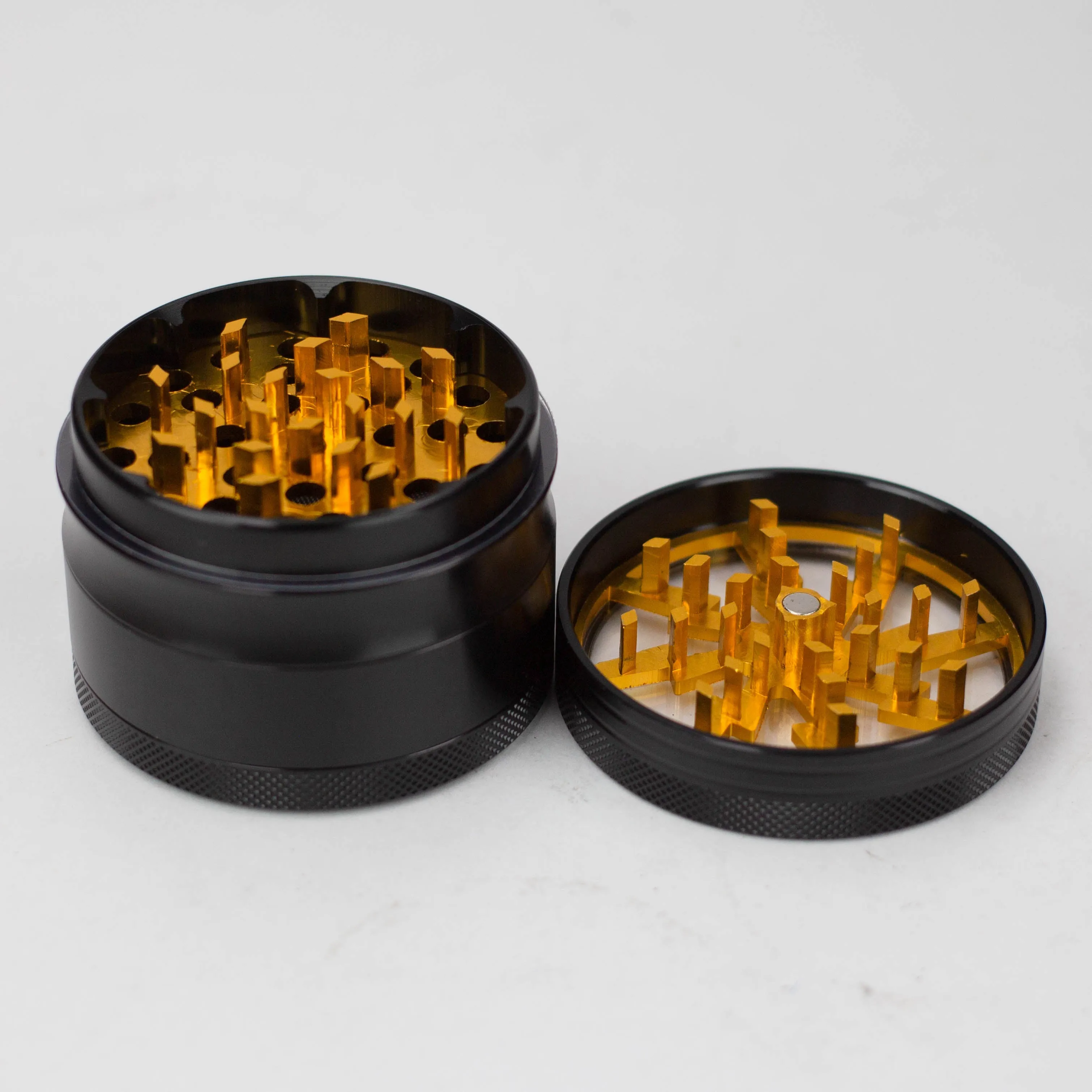 2.5" Lightning Aluminum Grinder 4 Layers with Acrylic Window