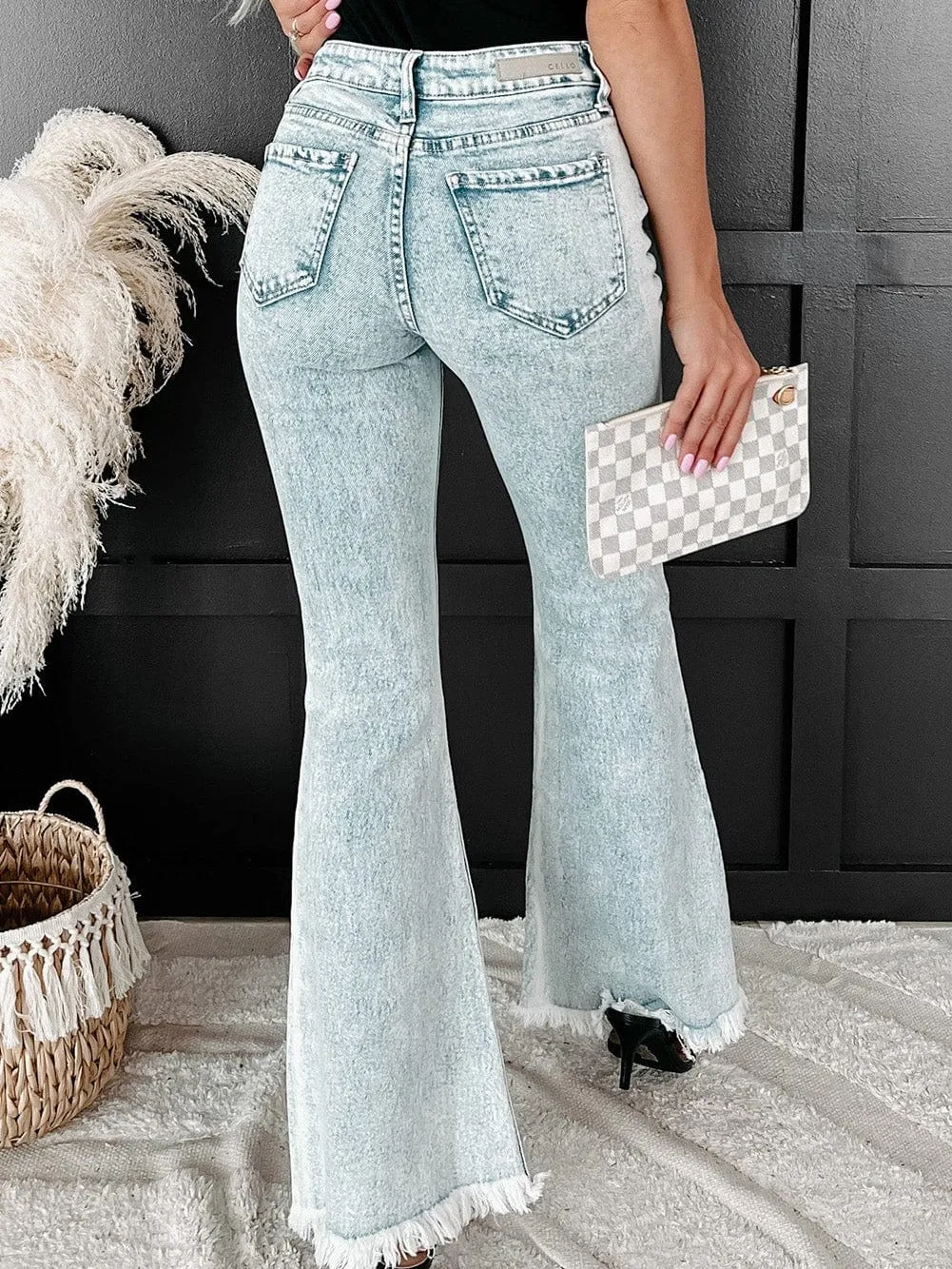 70s Style Flare Jeans