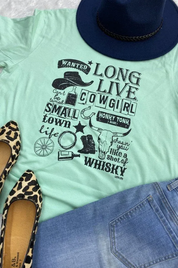 BC LONG LIVE COWGIRLS - MINT