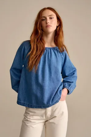 Bellerose- Sallie Blouse: Denim