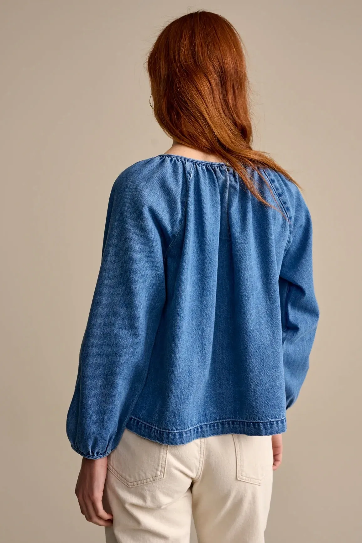 Bellerose- Sallie Blouse: Denim