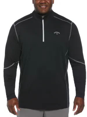 Big & Tall Lightweight 1/4 Zip Pullover