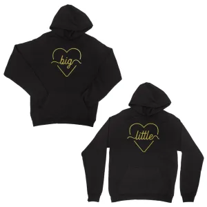 Big Little Line Heart-GOLD Unisex Pullover Hoodie Heartfelt Loving