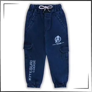 Boys Jogger Fit Blue Jean