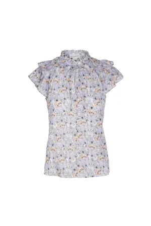 Butterfly Blouse - Lilac Paisley