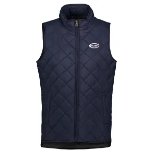 Culver Women's Diamond Quilted Vest - Navy