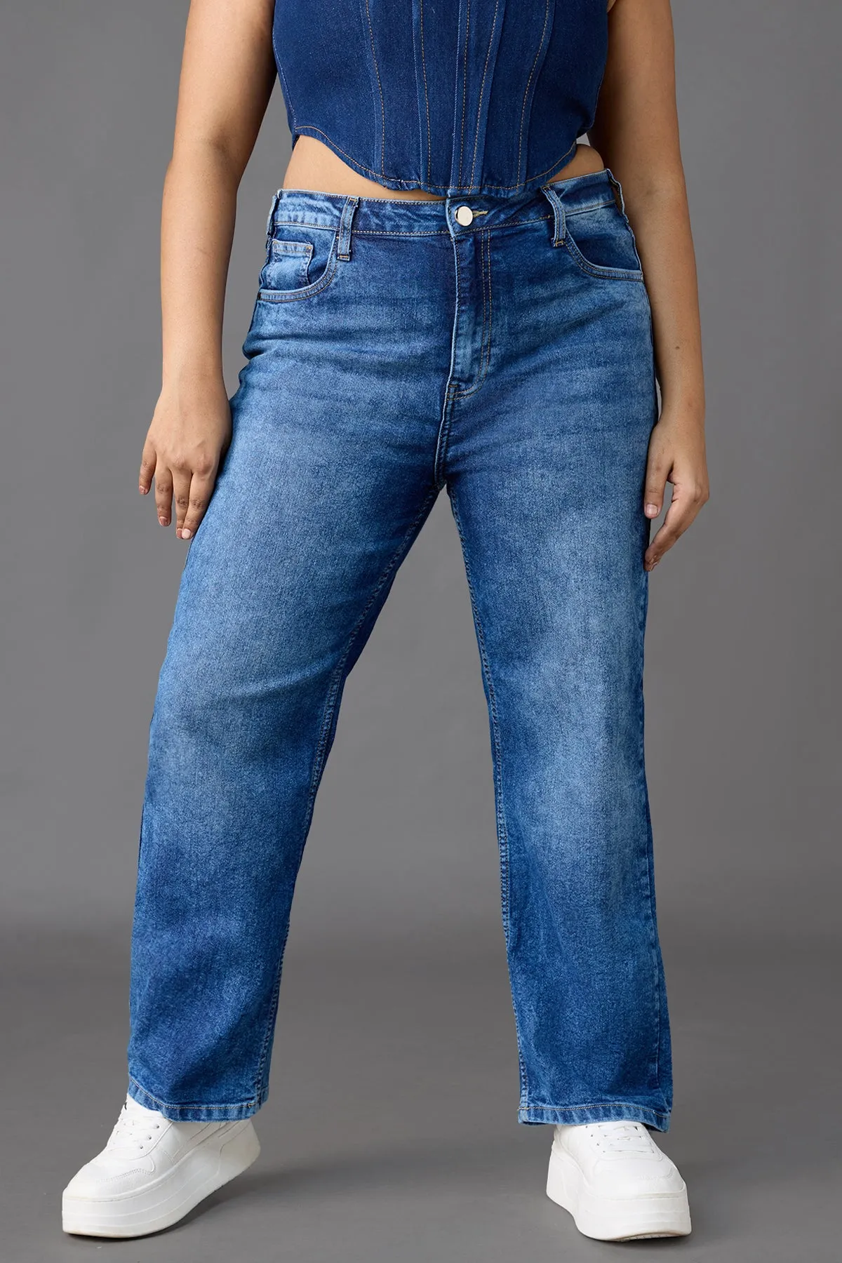 Curve Maytime Straight Jeans