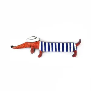 Dachshund Brooch