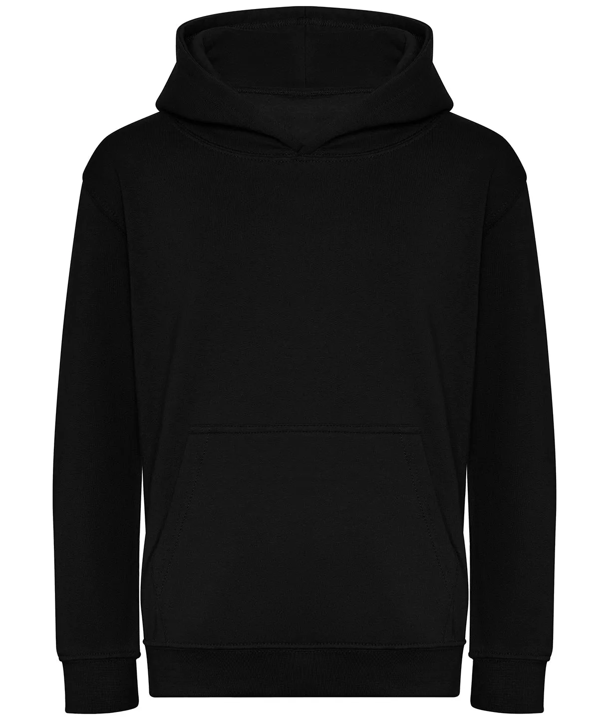 Deep Black - Kids organic hoodie