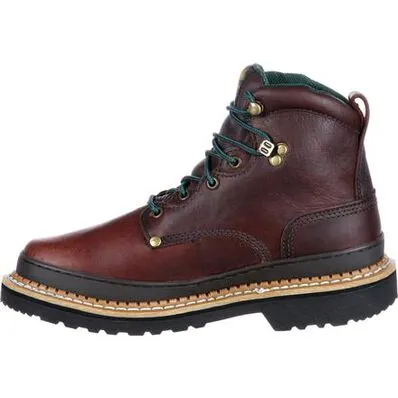 G6374 Georgia Giant Brown Steel Toe