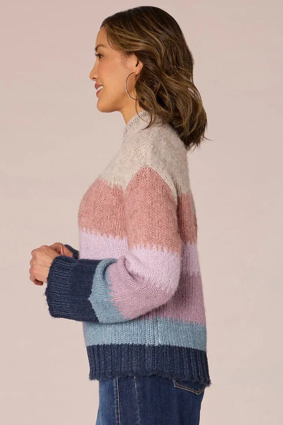 High Round Neck Sweater