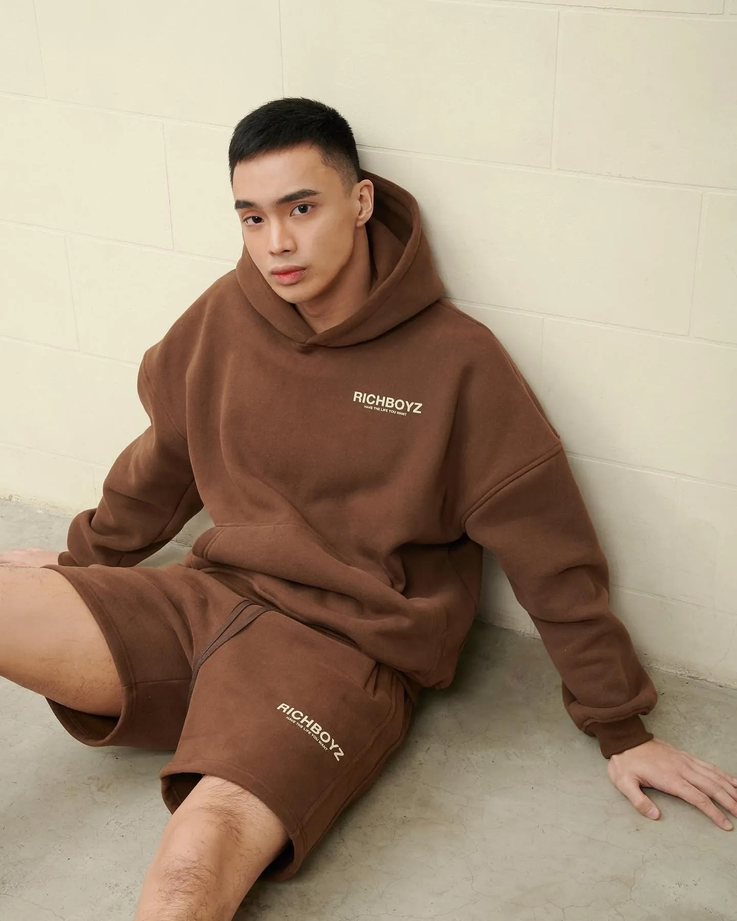 HOODIE - CHOCO BROWN