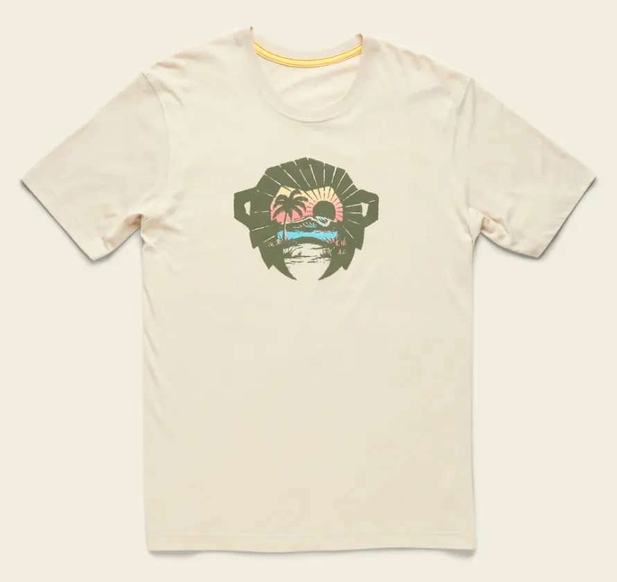 Howler Bros - El Mono Playa T-Shirt - Sand Heather