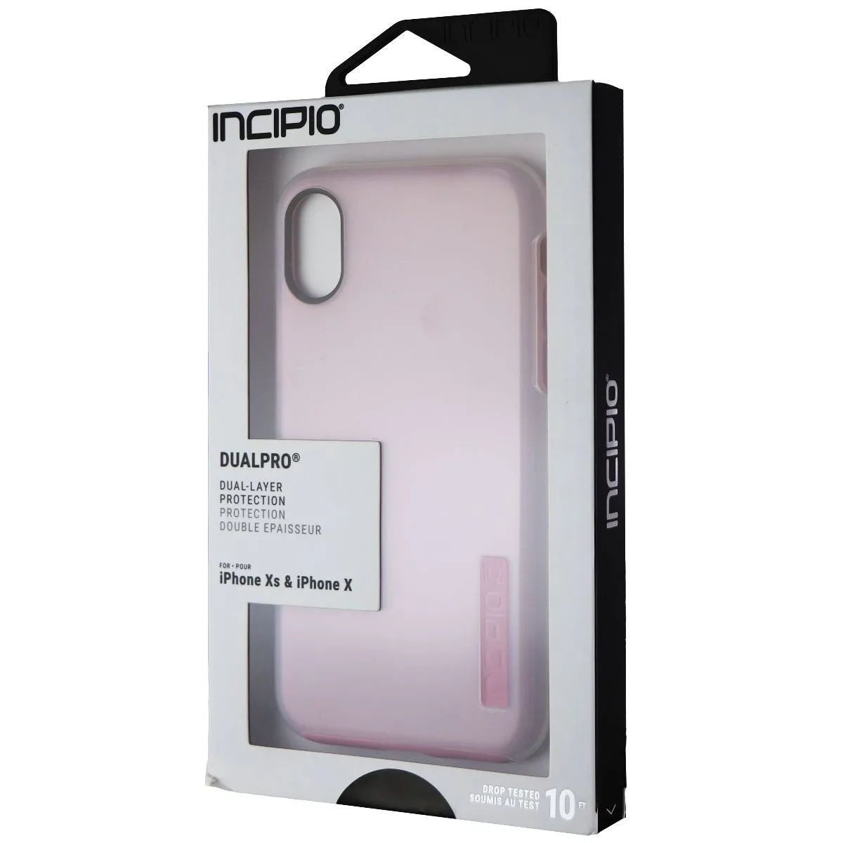 Incipio DualPro Series Dual Layer Case for Apple iPhone Xs/X - Raspberry Ice