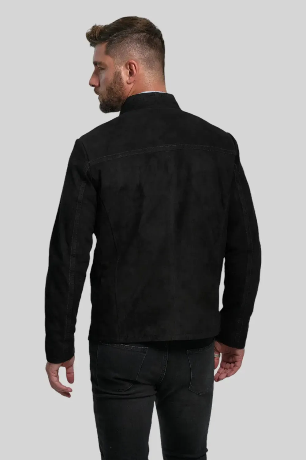 Lamberto Suede Leather Jacket