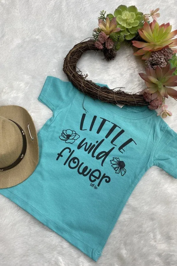 LF LITTLE WILD FLOWERS -  TURQUOISE