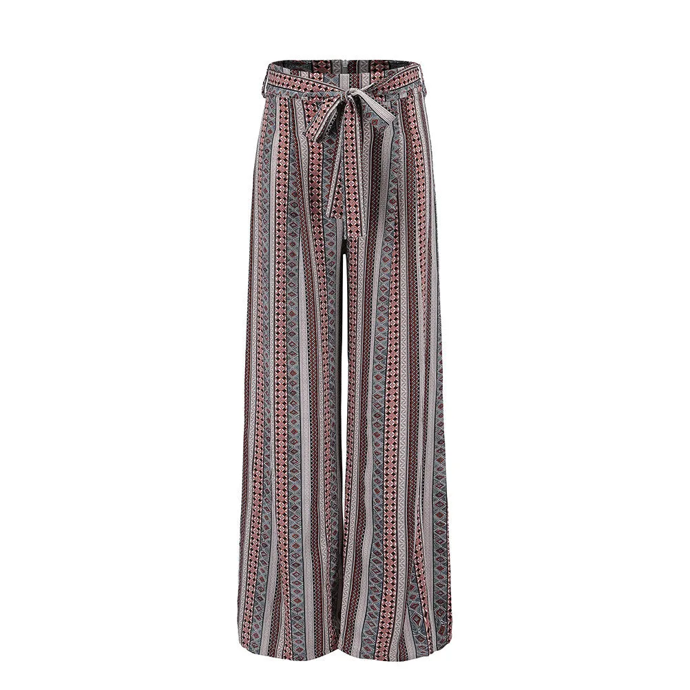 Loose Boho High Waist Pants