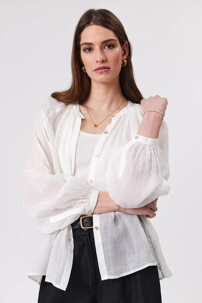 Marlow - Sundance Shirt - Ivory