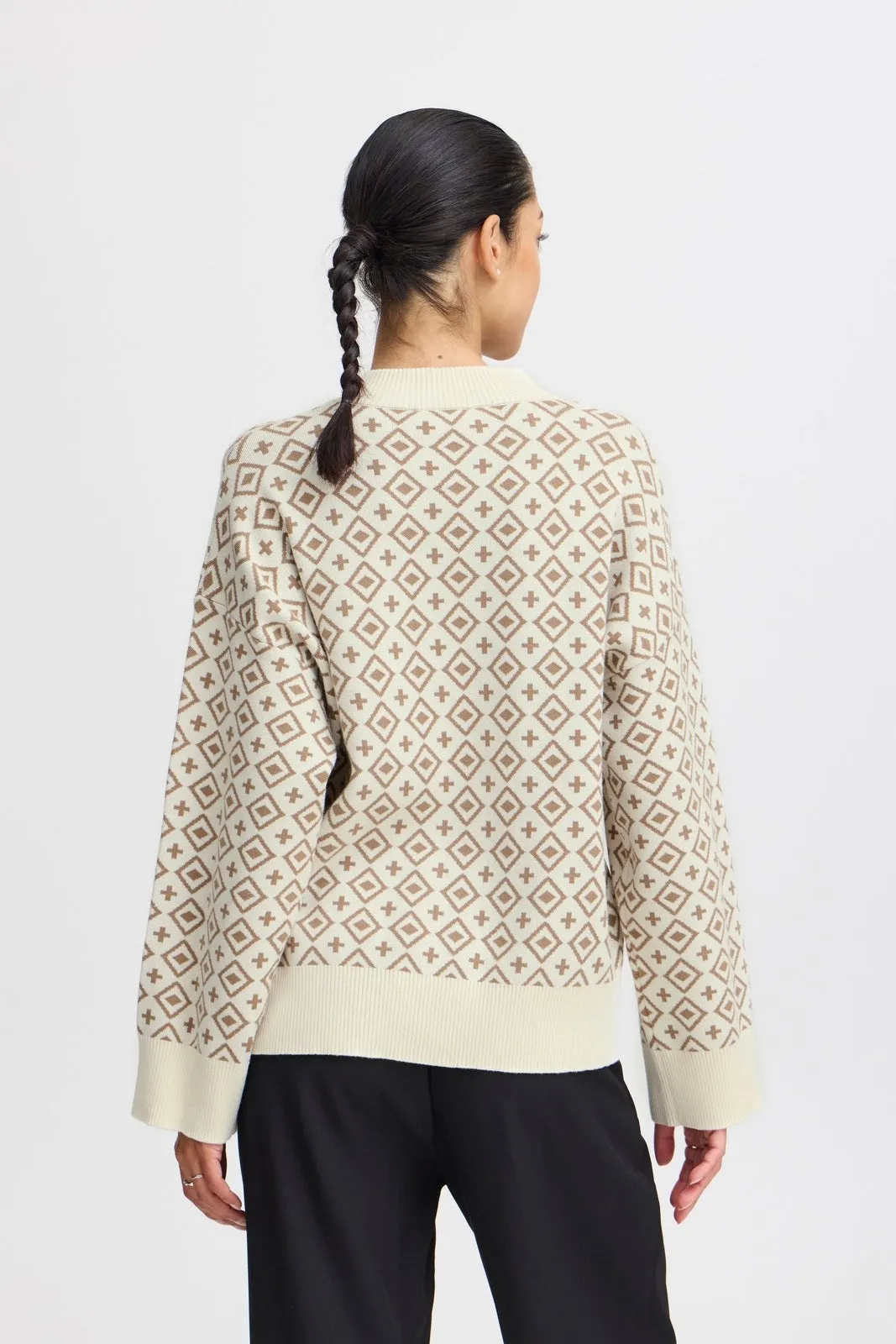 Miran Knit Jumper - Sepia Tint Mix