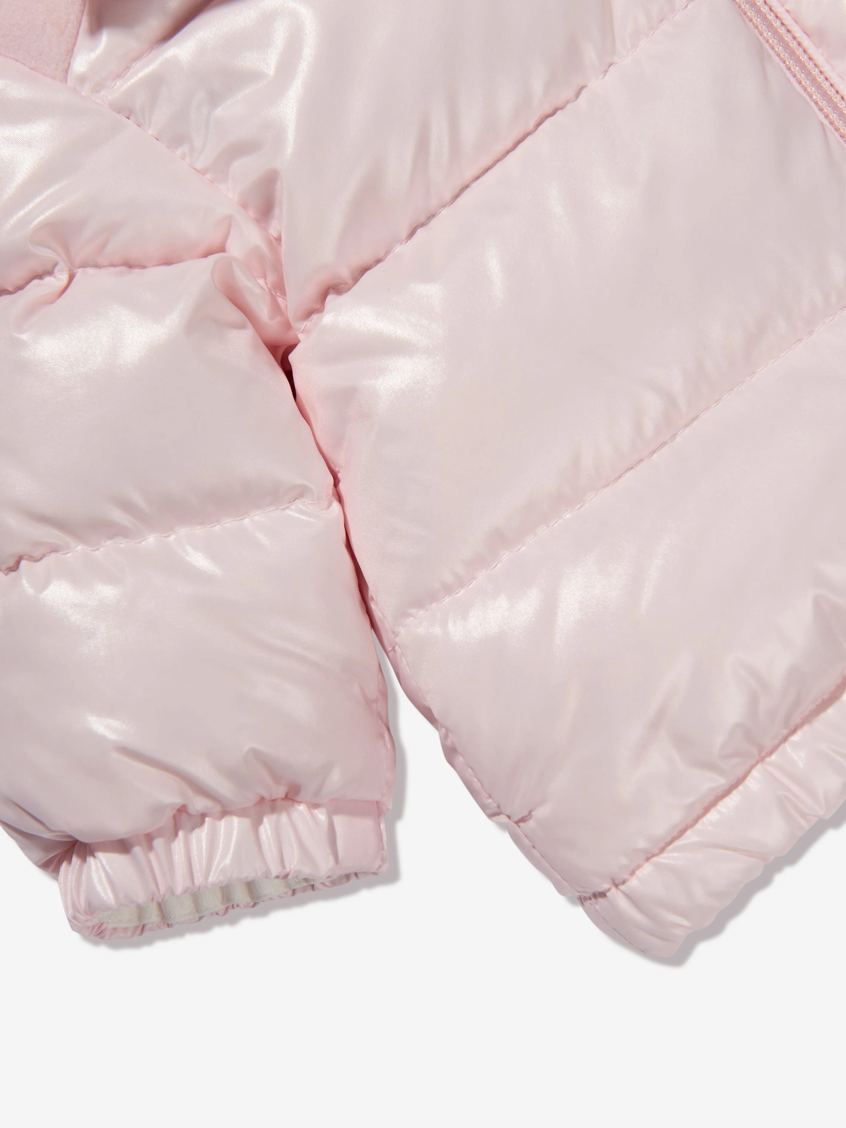 Moncler Enfant Baby Girls Down Padded Valya Jacket in Pink