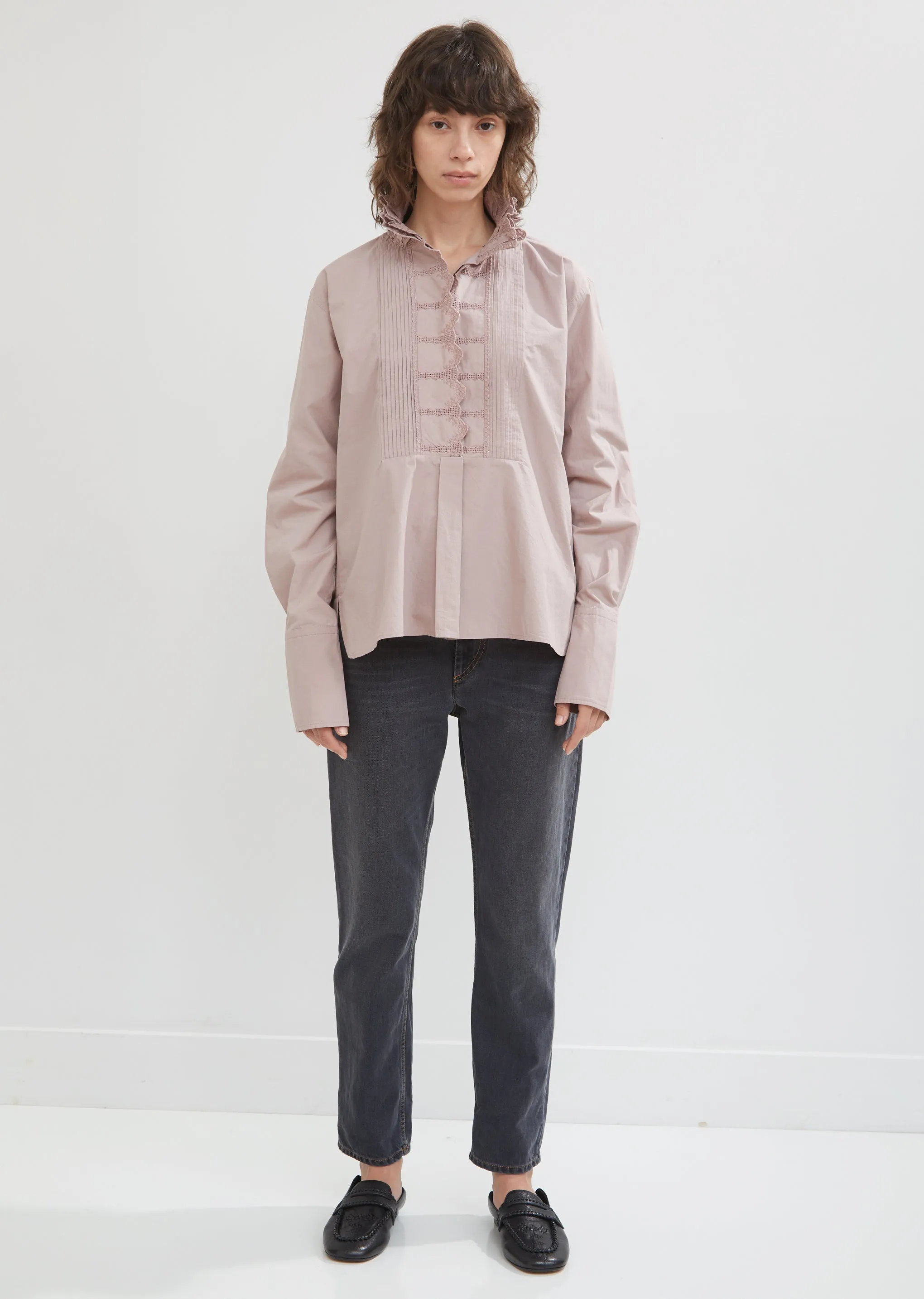 Mora Poplin Blouse