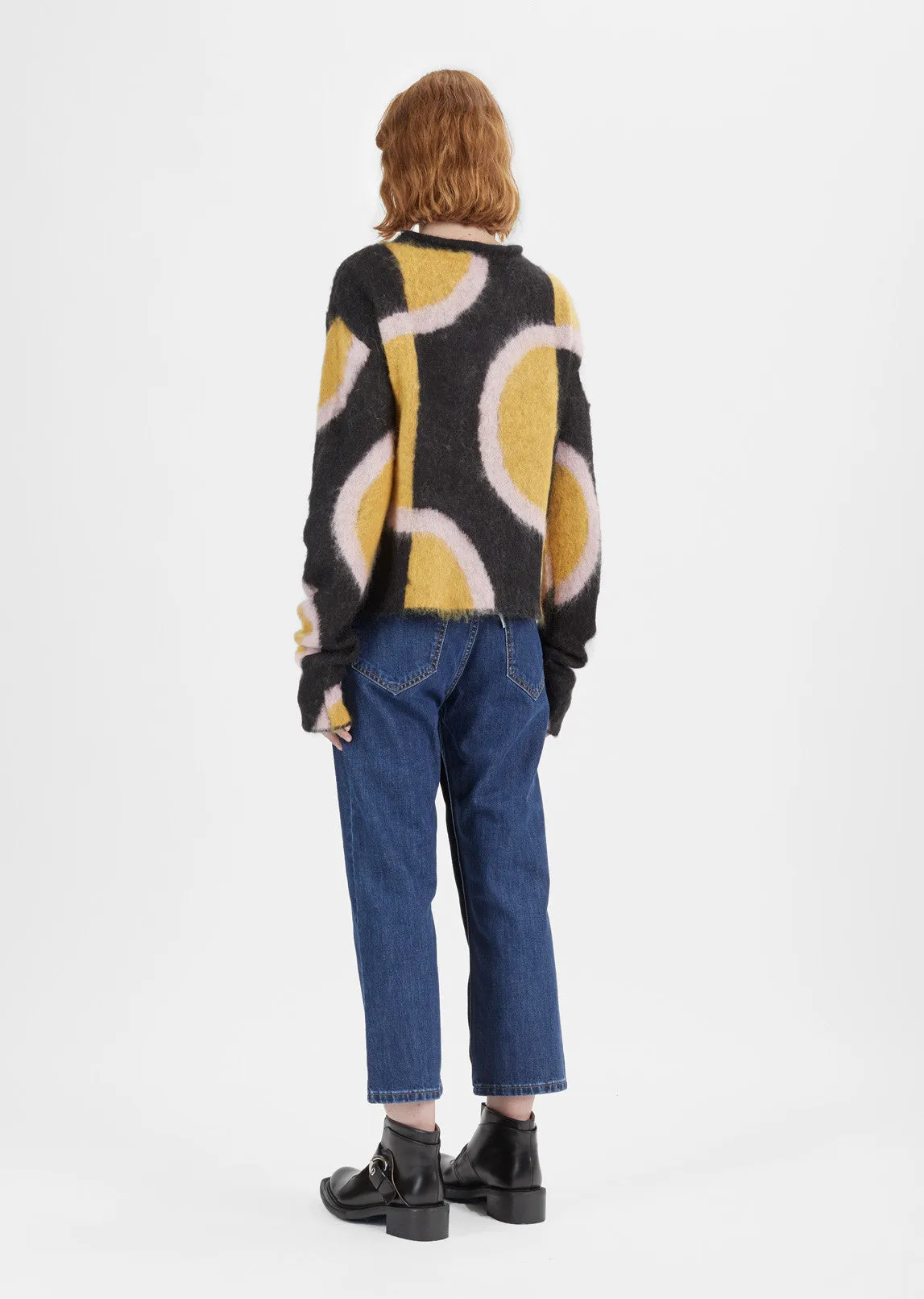 Multicolor Mohair Sweater