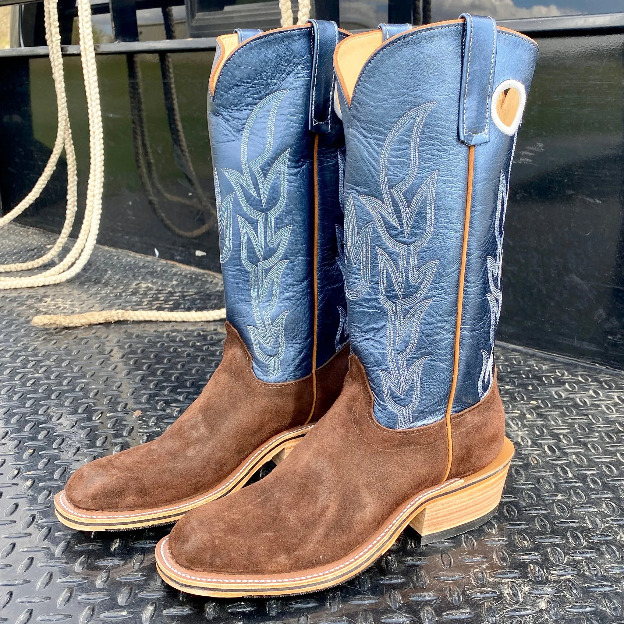 Olathe Men's Chocolate Kudu Boots