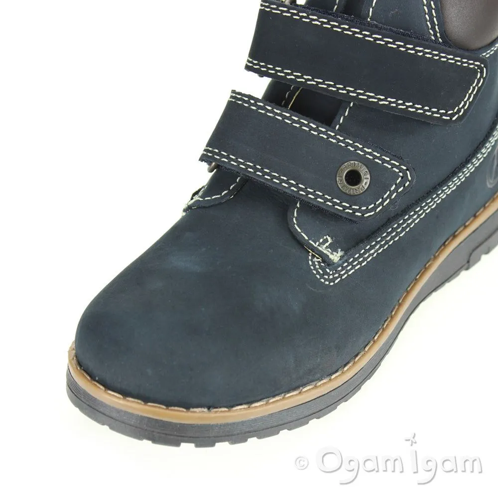 Primigi Aspy 1 Boys Navy Blue Scuro Boot