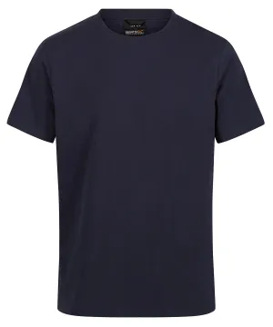 Pro soft-touch cotton t-shirt | Navy