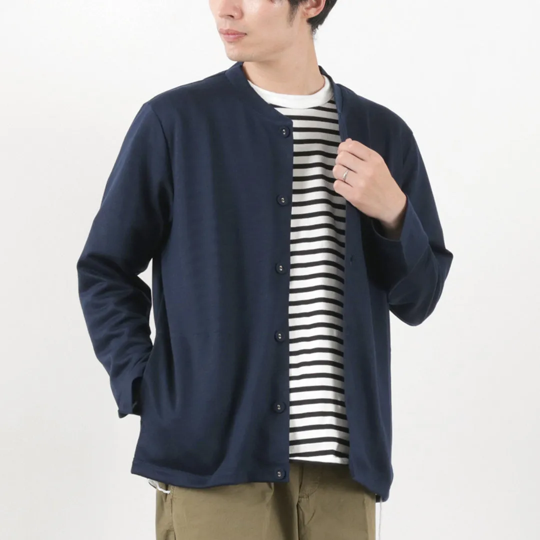 RE MADE IN TOKYO JAPAN / Viscose knit crew neck Cardigan