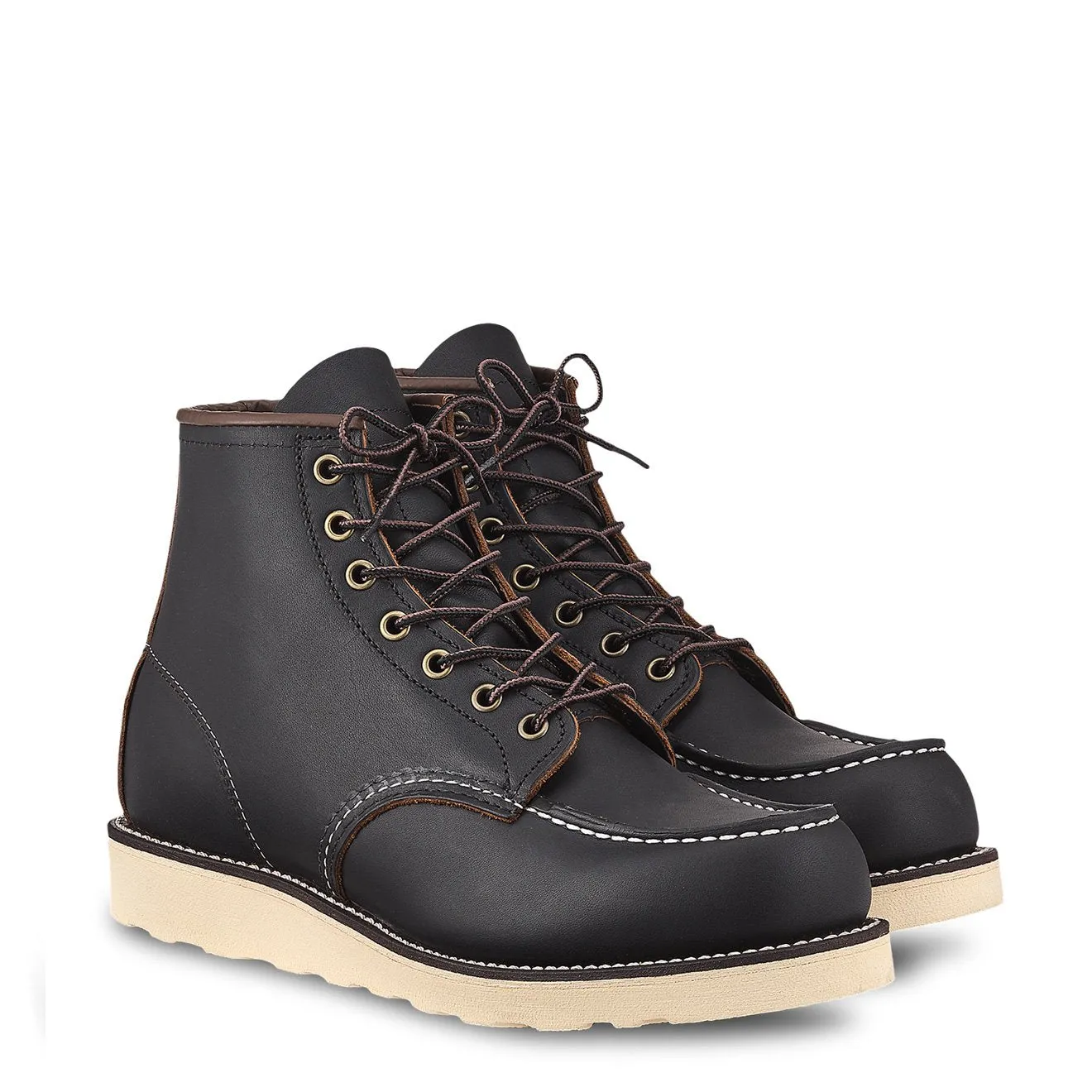 Red Wing 6-inch Classic Moc Boot Black Prairie