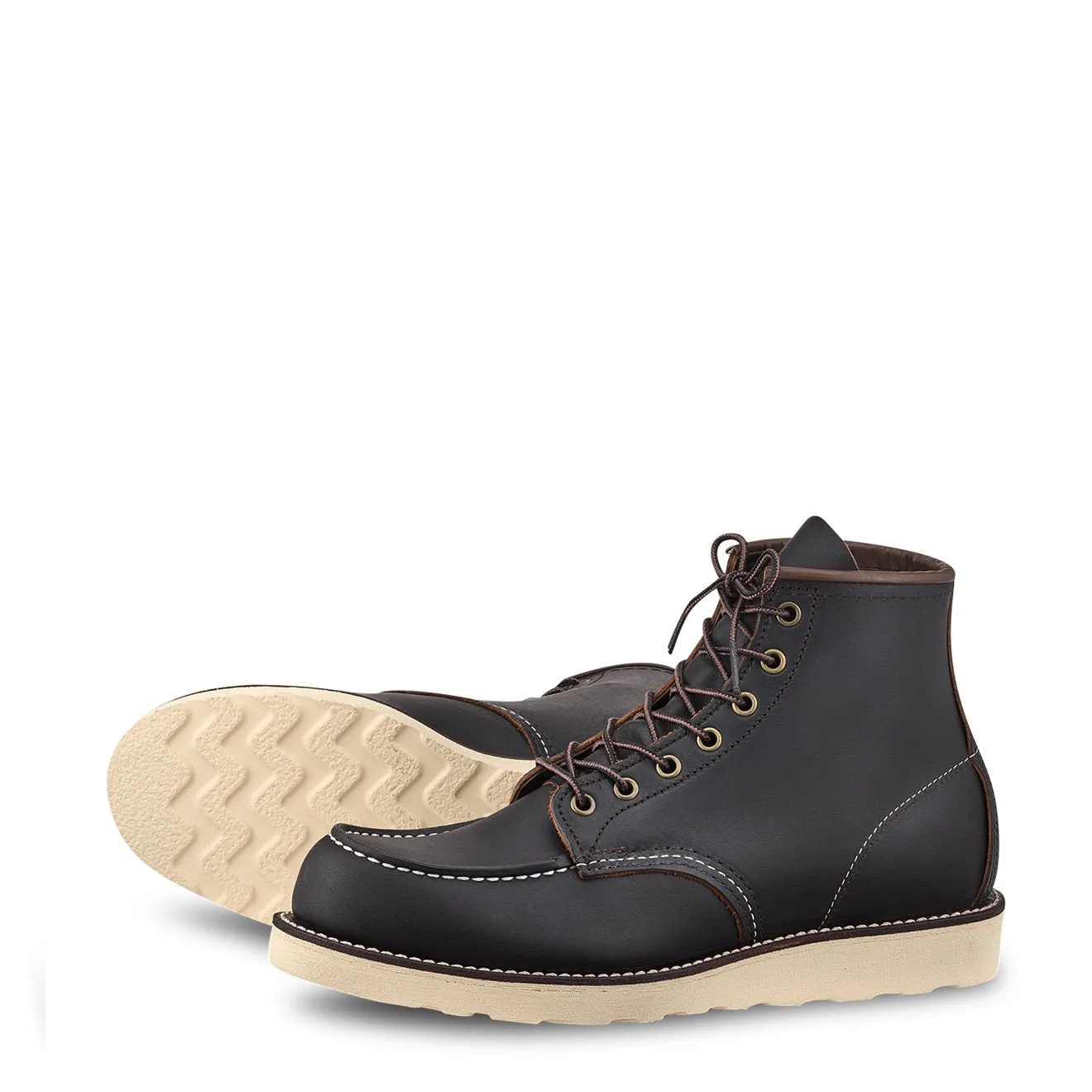 Red Wing 6-inch Classic Moc Boot Black Prairie