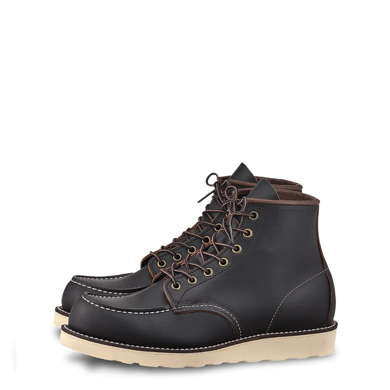 Red Wing 6-inch Classic Moc Boot Black Prairie