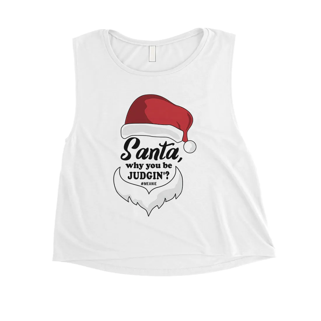 Santa Be Judging Womens Crop Top