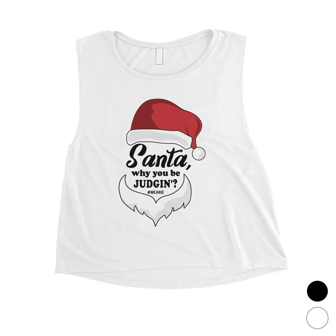 Santa Be Judging Womens Crop Top