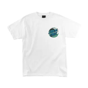 Santa Cruz Wave Dot Regular S/S Tee - White