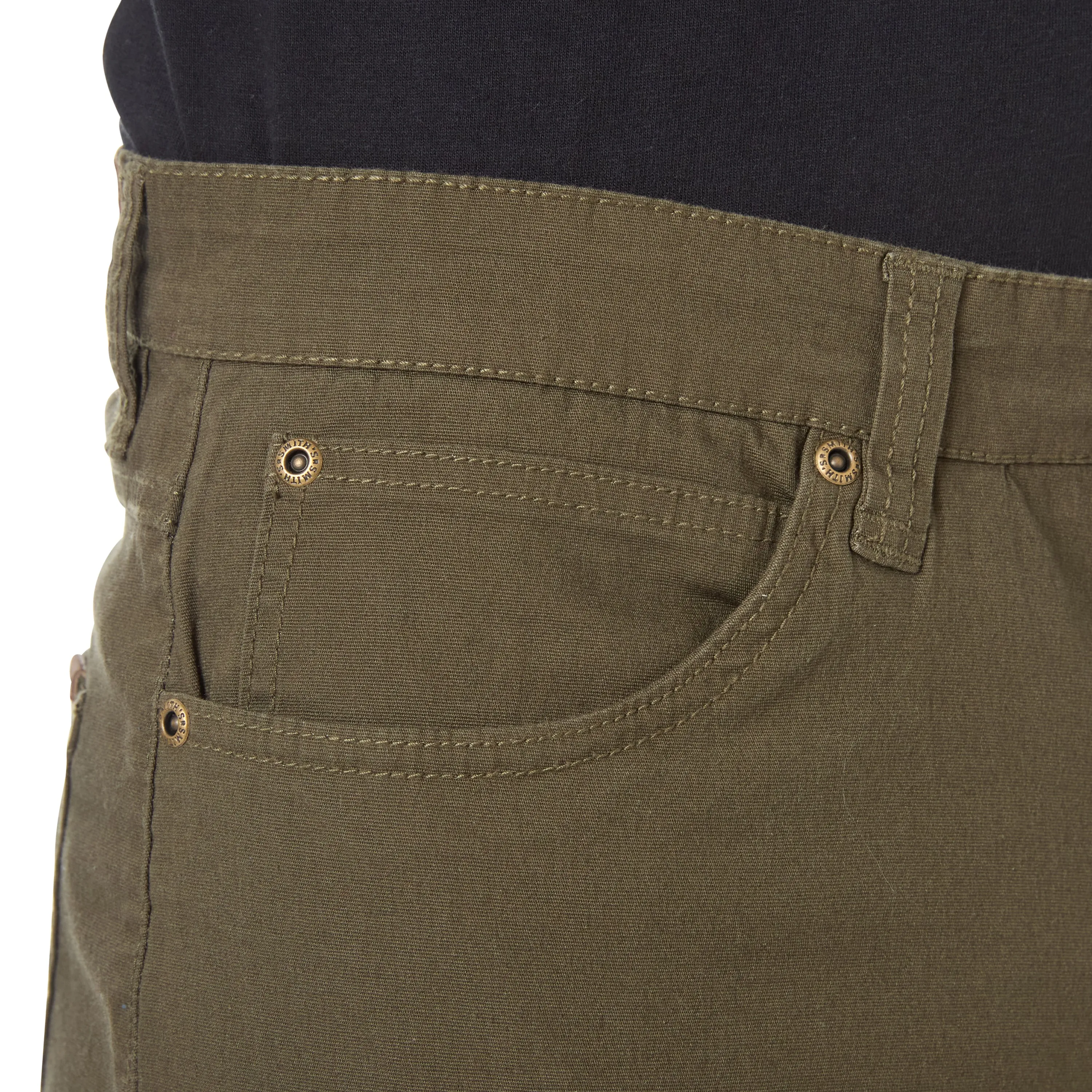 SMITH'S-STRETCH 5-POCKET CANVAS PANT