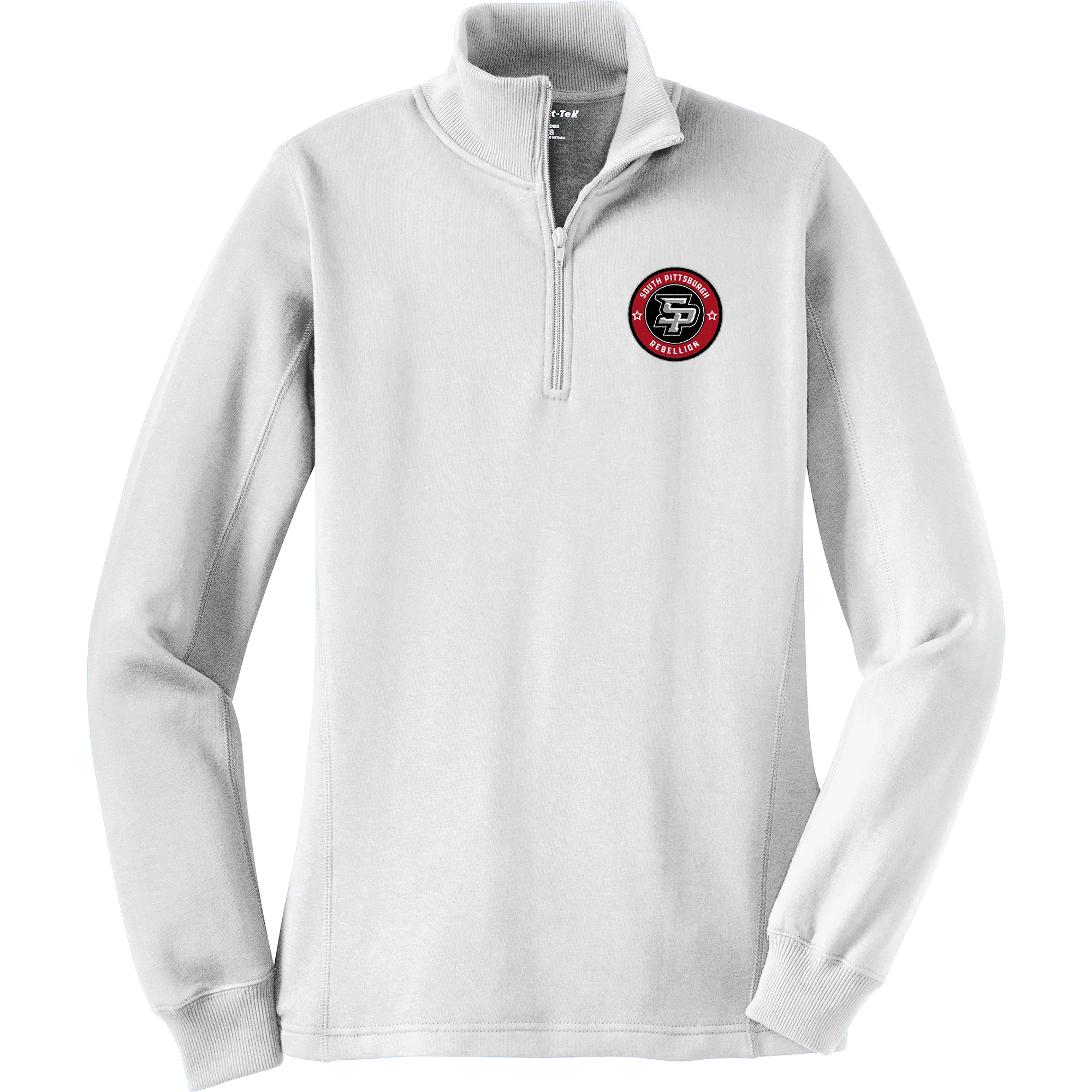 South Pittsburgh Rebellion Ladies 1/4-Zip Sweatshirt