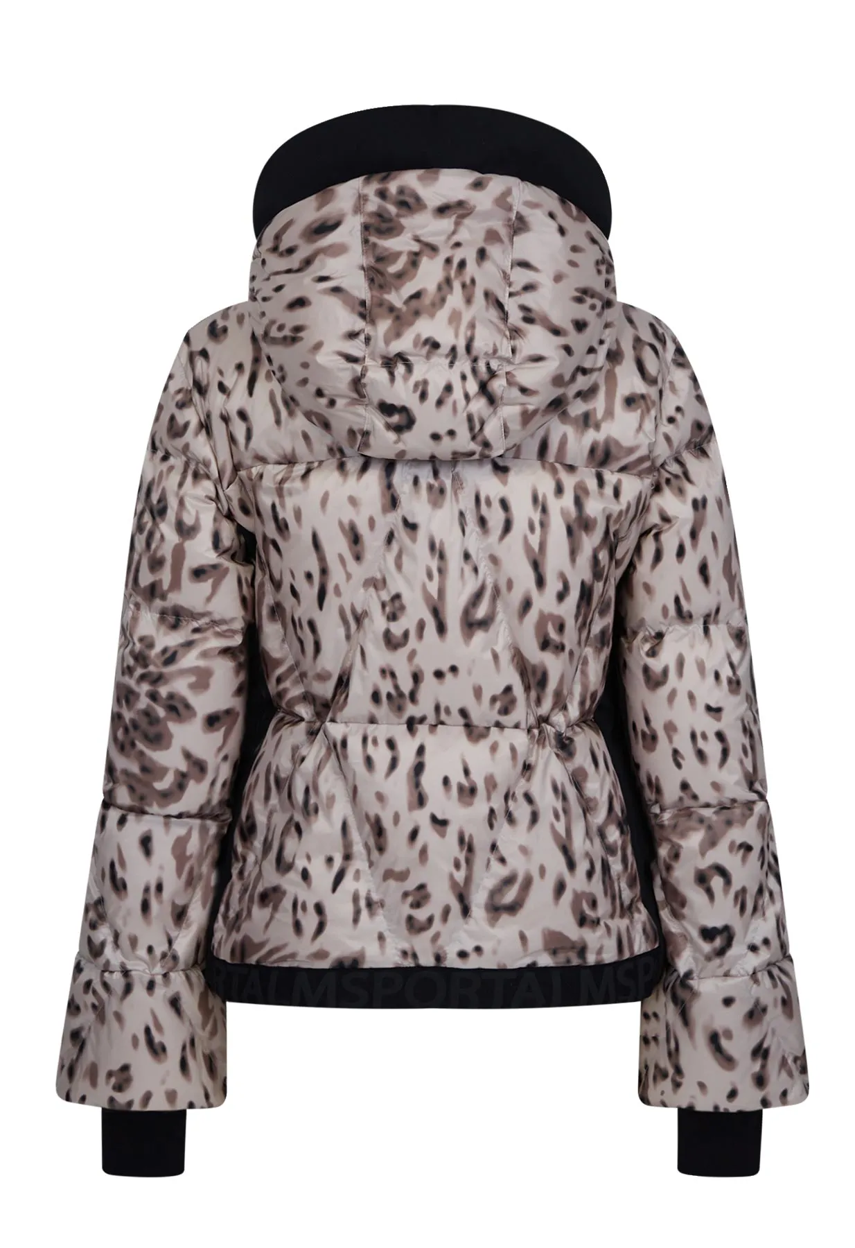 Sportalm Downfilled Animal Print Ski Jacket