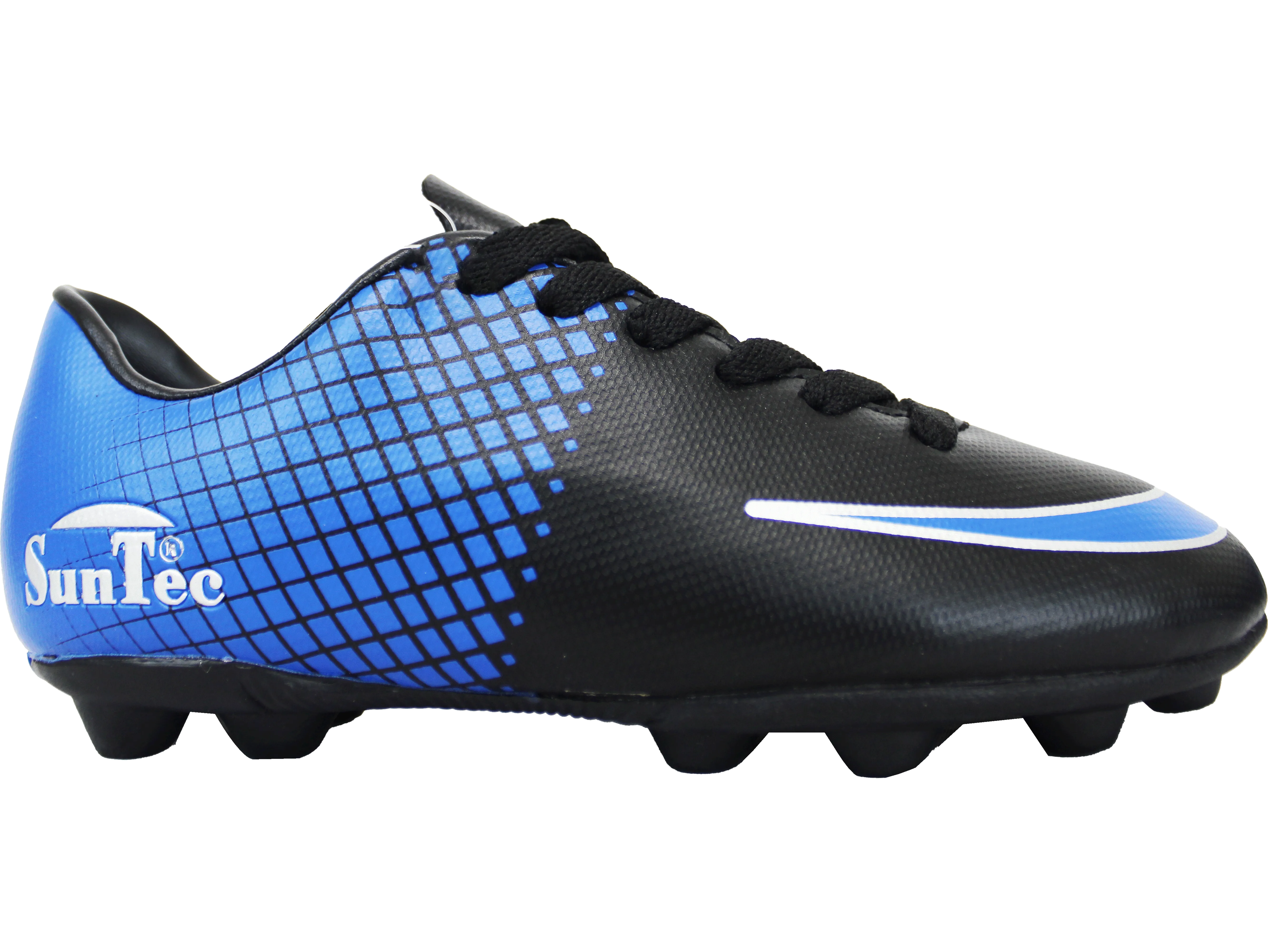 Sun-Tec Boys Black/Royal Soccer Boot