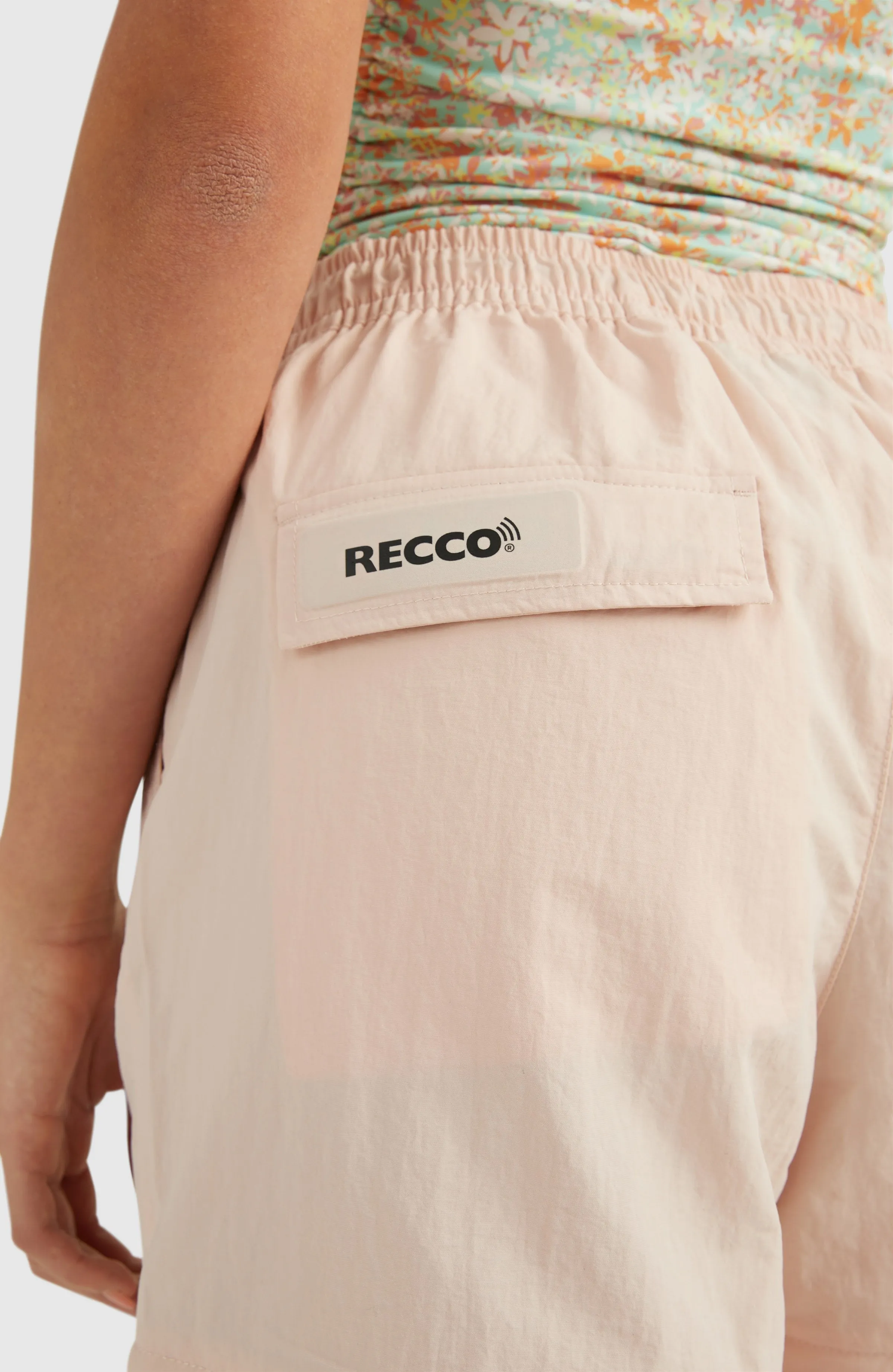 Tour Convertible High-Waist Zip Pants | Peach Whip