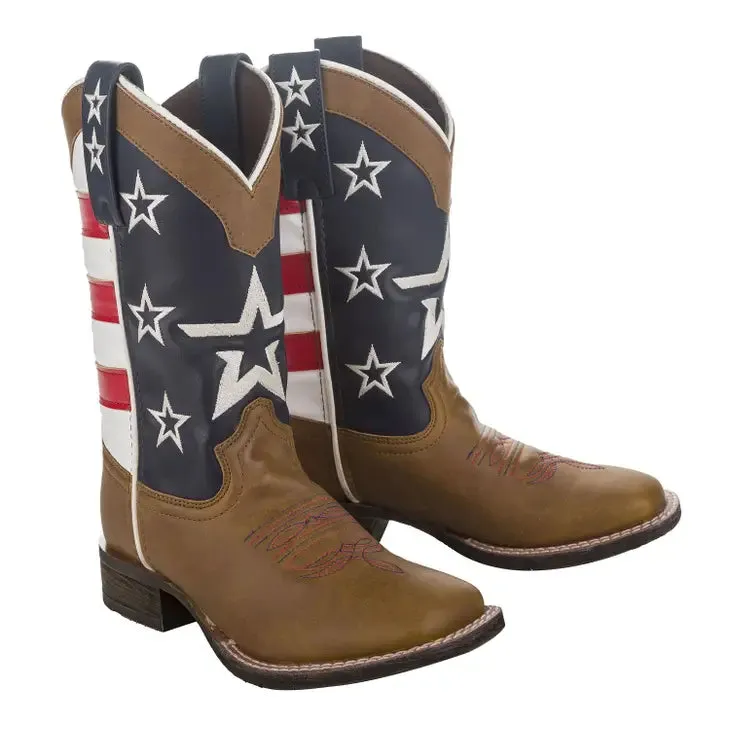 Tuff Rider Patriotic Cowboy Boot (Toddler&Little Kid)