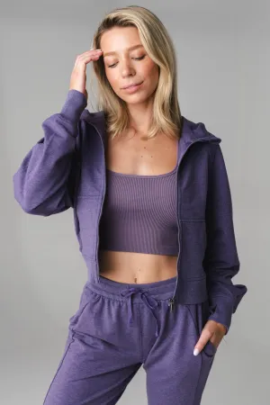 Vitality Studio Zip - Violet Marl