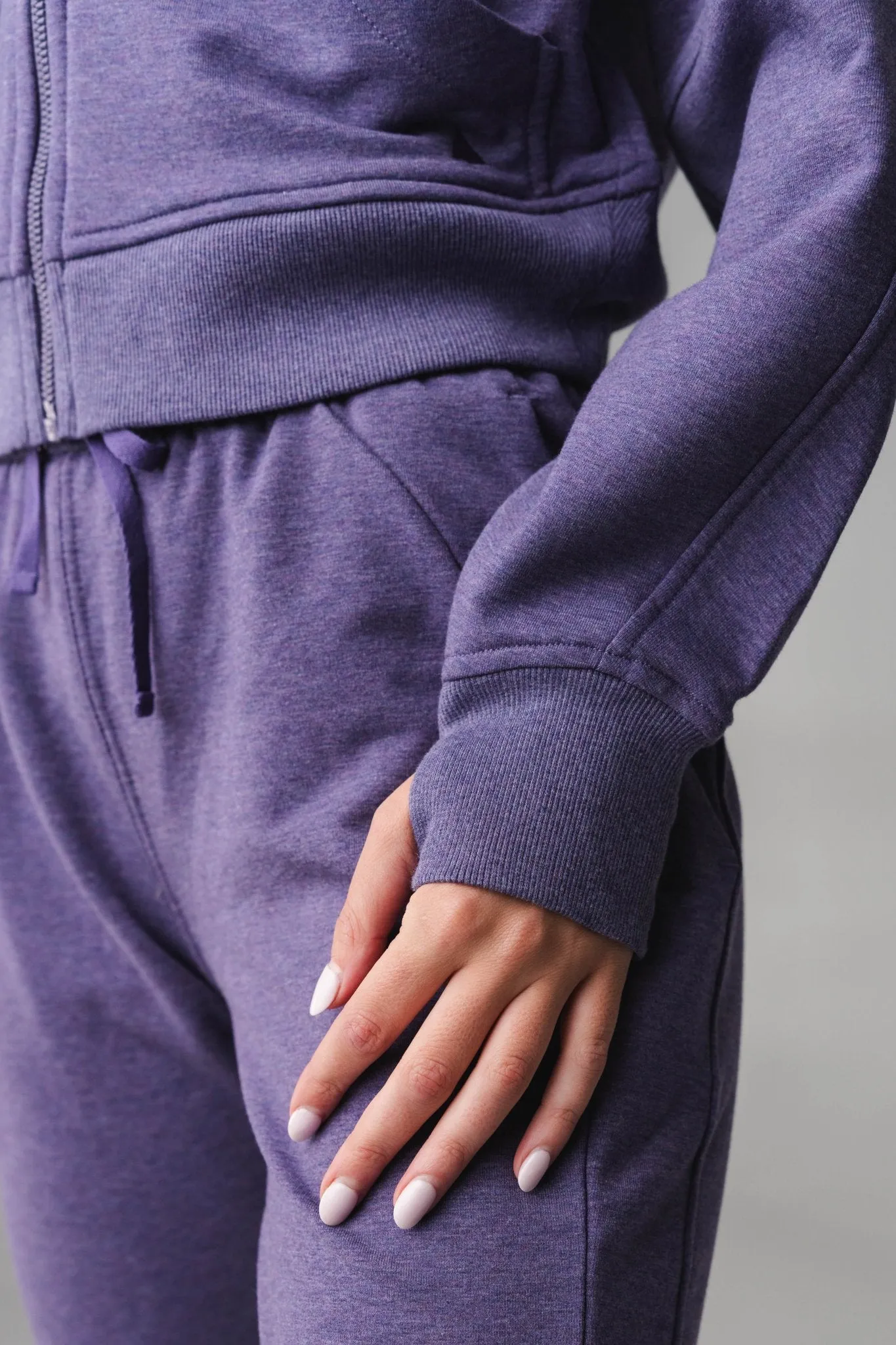 Vitality Studio Zip - Violet Marl