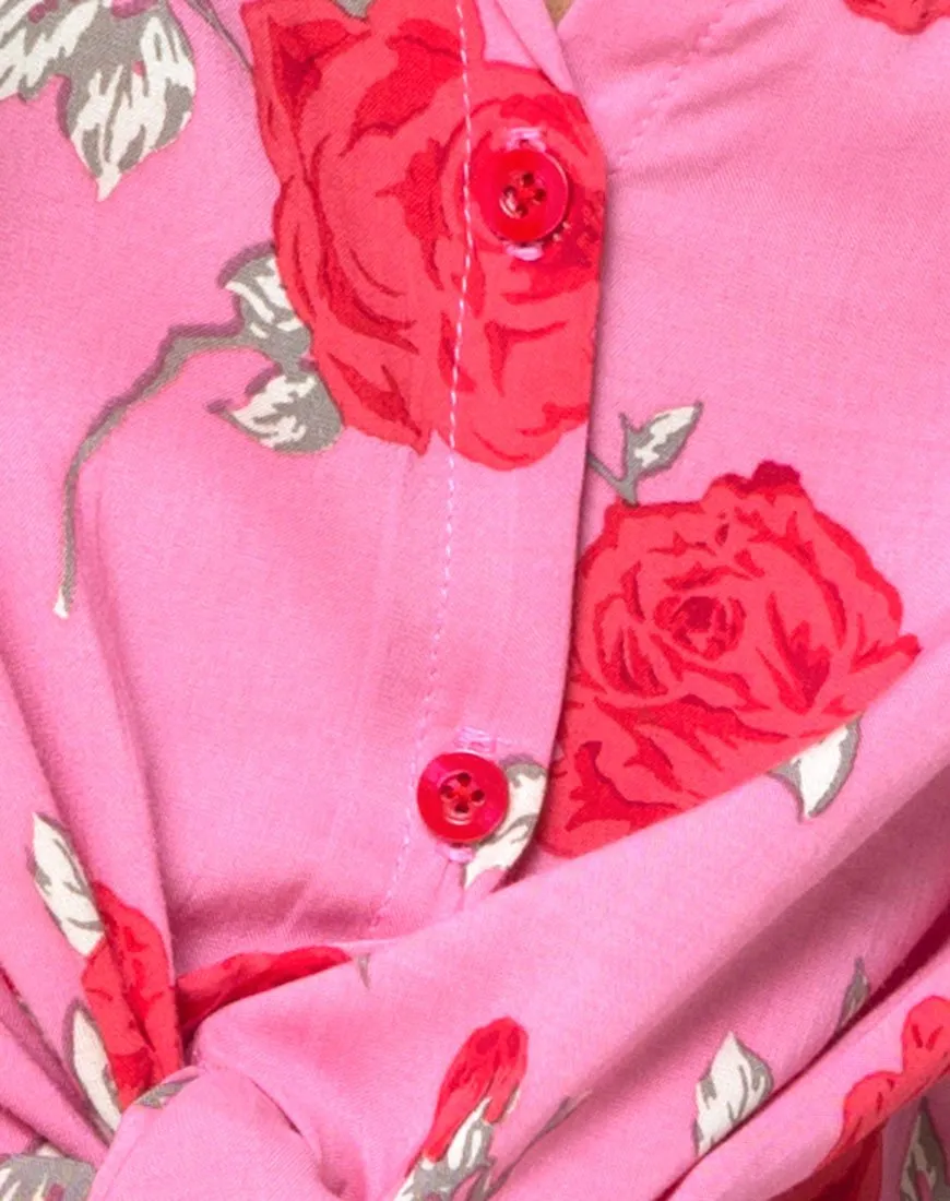 Vual Shirt in Candy Rose