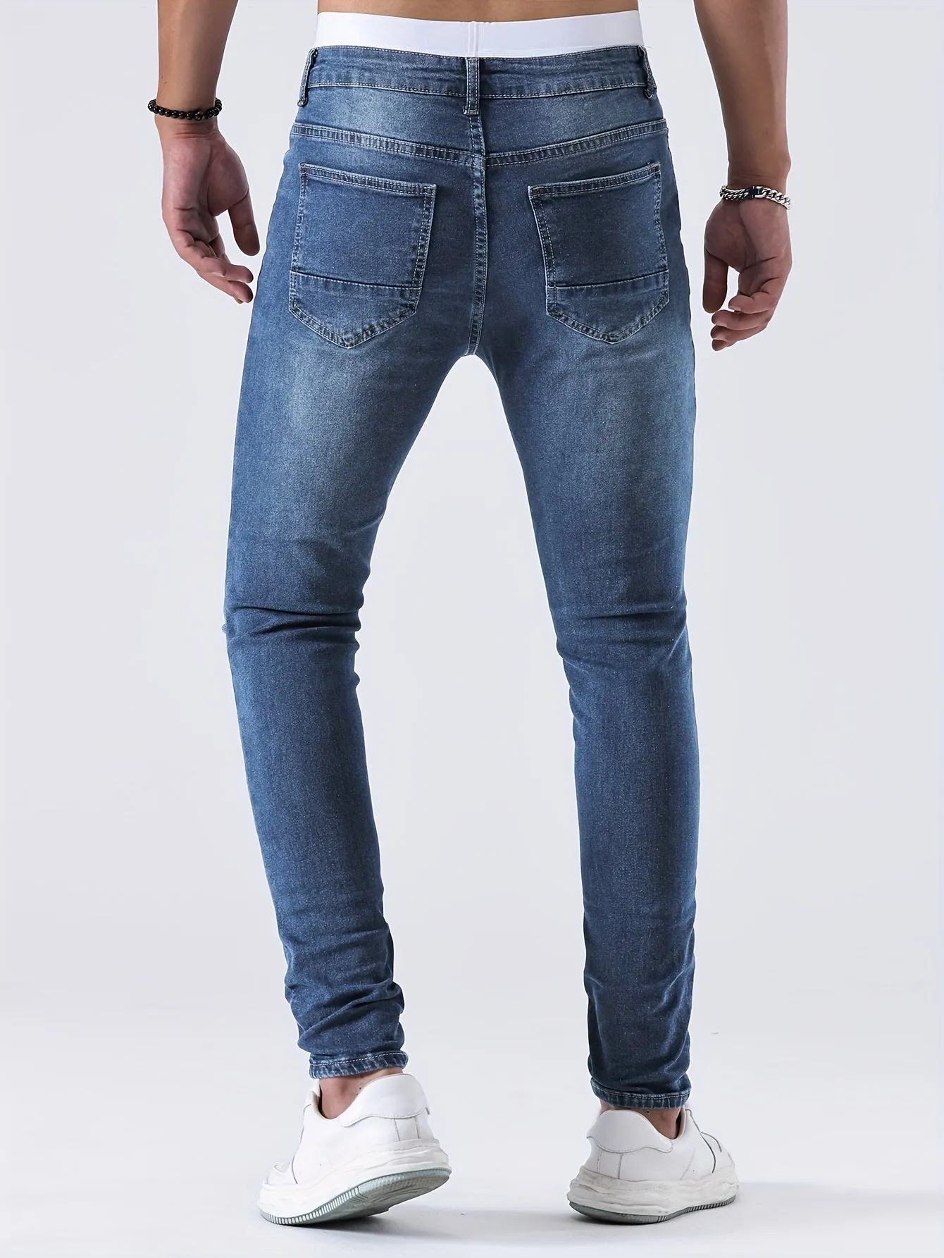 Zyren Jeans | Heren gescheurde jeans