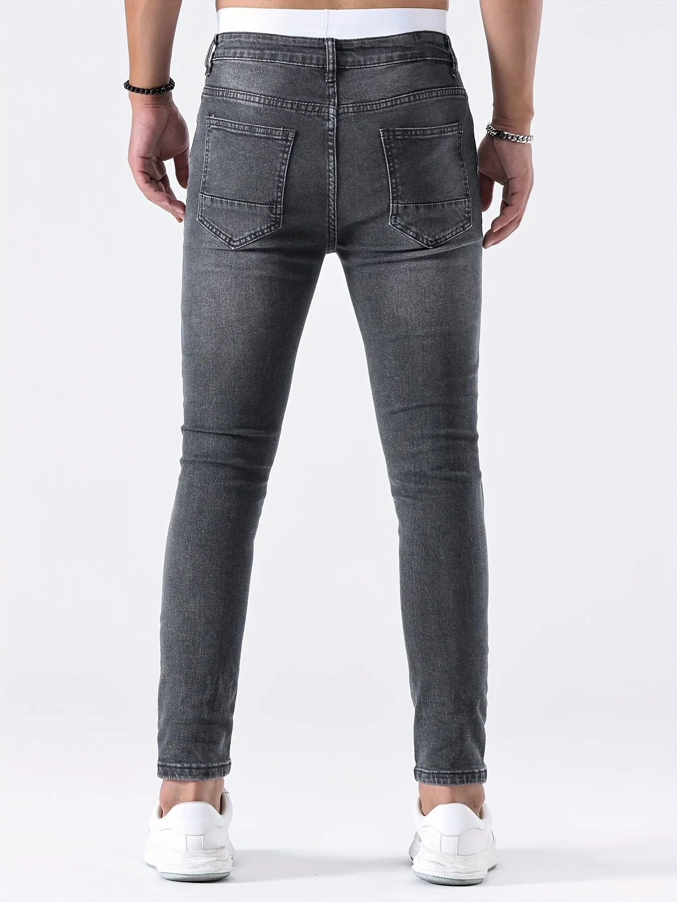 Zyren Jeans | Heren gescheurde jeans